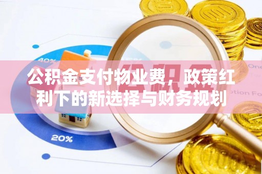 雨山公积金支付物业费，政策红利下的新选择与财务规划