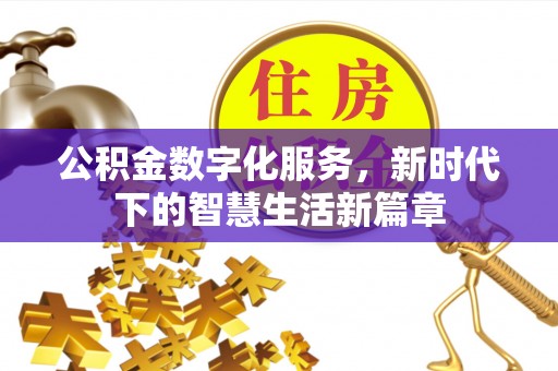 雨山公积金数字化服务，新时代下的智慧生活新篇章