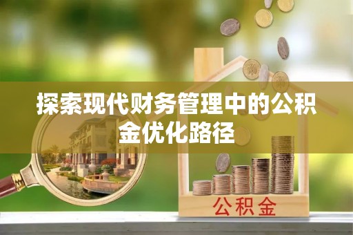雨山探索现代财务管理中的公积金优化路径